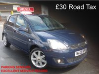 USED 2008 08 FORD FIESTA 1.6 ZETEC CLIMATE TDCI 5d 89 BHP &pound;30 ROAD TAX