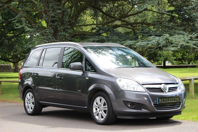 2010 10 Vauxhall Zafira 1.6 DESIGN 5d 113 BHP