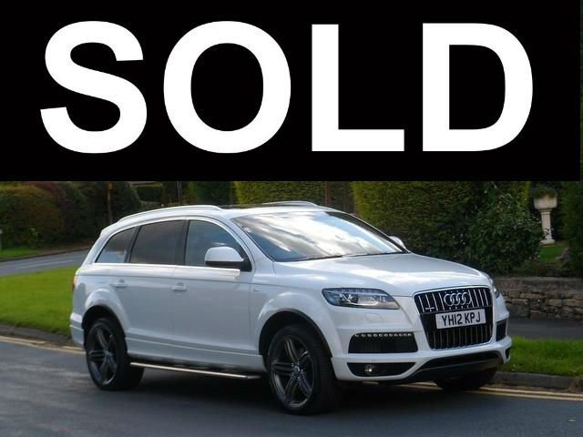 2012 12 Audi Q7 3.0 TDI S Line Plus Quattro 5dr