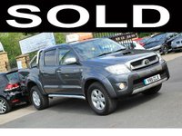 USED 2011 11 TOYOTA HI-LUX 3.0D-4D Invincible Pickup LEATHER + SAT NAV + P, SENSOR