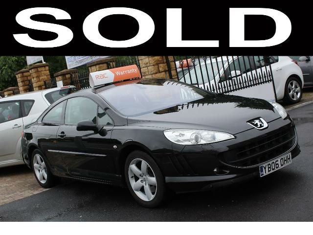 2006 06 Peugeot 407 2.2 COUPE SE 2d 161 BHP