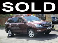 USED 2008 58 LEXUS RX 3.5 LE 5dr *****DEPOSIT TAKEN*****