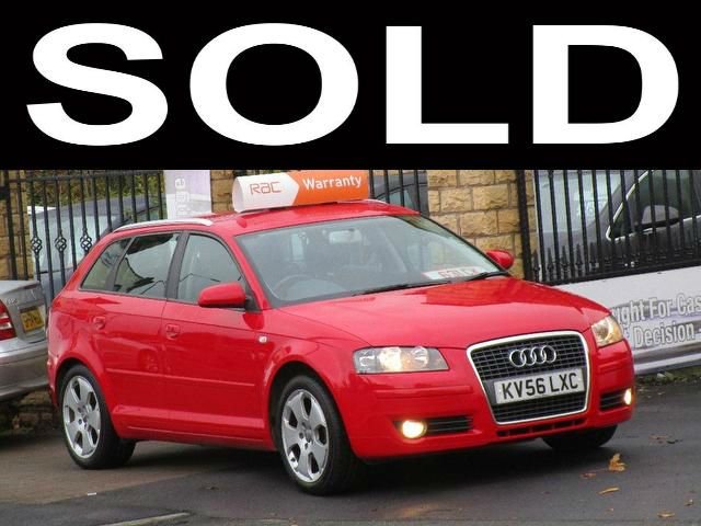 2006 56 Audi A3 2.0 TDI SPORT 5d 138 BHP