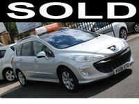 USED 2008 08 PEUGEOT 308 2.0 HDi FAP SE 5dr LEATHER+GLASSROOF+P, SENSOR