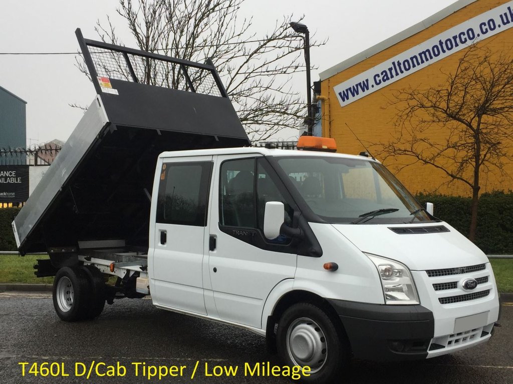 transit crew cab tipper for sale uk