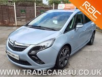 USED 2014 14 VAUXHALL ZAFIRA TOURER 2.0 CDTI 7 Seater SRI NAV VXR Styling 7 SEATER - SAT NAV - VXR LINE KIT - BIG SPEC HERE
