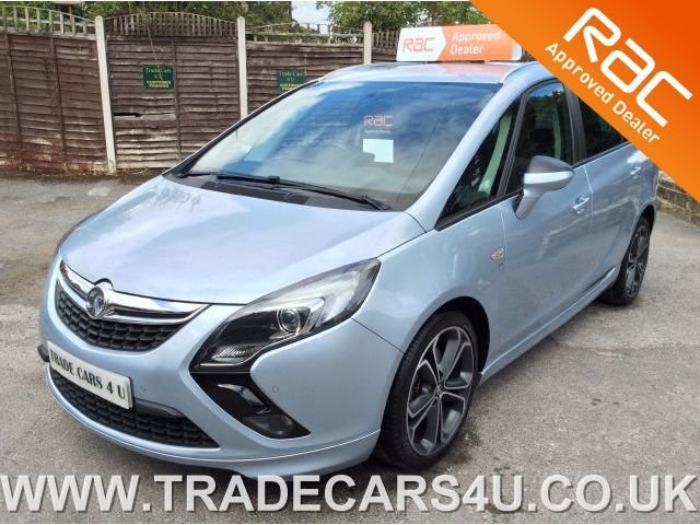 2014 14 Vauxhall Zafira Tourer 2.0 CDTI 7 Seater SRI NAV VXR Styling