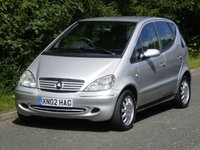 USED 2002 02 MERCEDES-BENZ A CLASS 1.6 A160 ELEGANCE SWB 5d 102 BHP BARGAIN OF THE WEEK FIRST TO SEE WILL BUY, EXCEPTIONAL CONDITION.