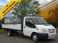 USED 2014 63 FORD TRANSIT 125 T350 Lwb Dropside 13.5ft Alloy Body Free UK Delivery  