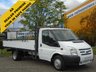 USED 2014 63 FORD TRANSIT 125 T350 Lwb Dropside 13.5ft Alloy Body Free UK Delivery  