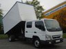 USED 2008 08 MITSUBISHI CANTER 75 7C15D C/Cab Tipper High sided Low Mileage 62K Ex council Free UK Delivery 