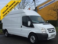 USED 2011 11 FORD TRANSIT 100 350L HI/Roof [ Welfare / Mess Unit ] Van Ex Plc FSH Free Uk Delivery  