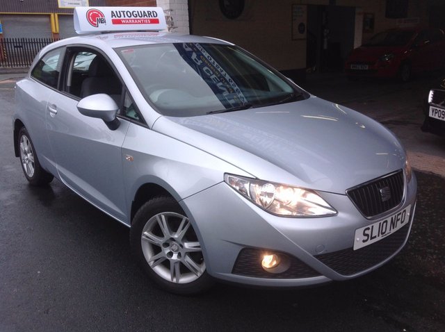 2010 10 Seat Ibiza 1.4 SE 3d 85 BHP