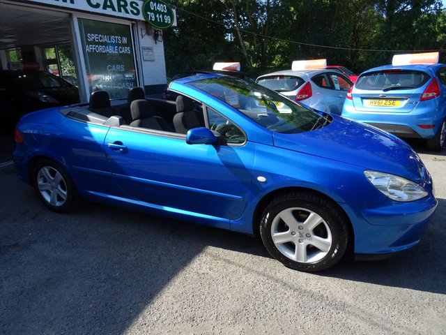 2004 54 Peugeot 307 2.0 COUPE CABRIOLET 2d 135 BHP