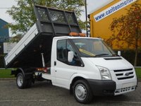 USED 2011 11 FORD TRANSIT 115 T350m Tipper 10.5ft Alloy body Drw Low mileage Ex Council Free UK Delivery 