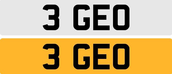 View our Number Plate Plate on mrs owen van 
