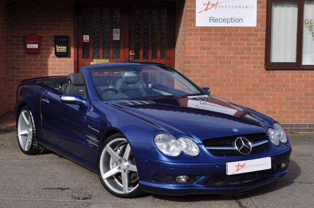 2003 53 Mercedes-Benz Sl 5.4 SL55 AMG KOMPRESSOR 2d AUTO 476 BHP