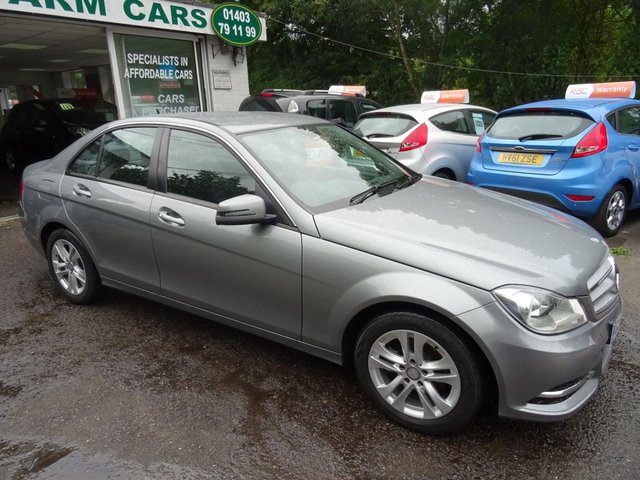 2013 63 Mercedes-Benz C Class 1.6 C180 BLUEEFFICIENCY EXECUTIVE SE 4d AUTO 154 BHP