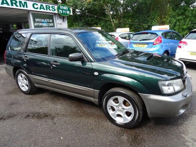 2004 04 Subaru Forester 2.0 XT TURBO 5d 177 BHP