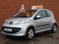 USED 2007 56 PEUGEOT 107 1.0 URBAN 3d FREE RAC WARRANTY &pound;20 ROAD TAX, IDEAL 1st CAR