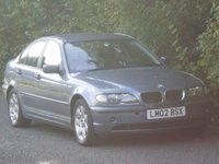 USED 2002 02 BMW 3 SERIES 2.0 320D SE 4d 148 BHP SERVICE INVOICE, PREVIOUS MOTS