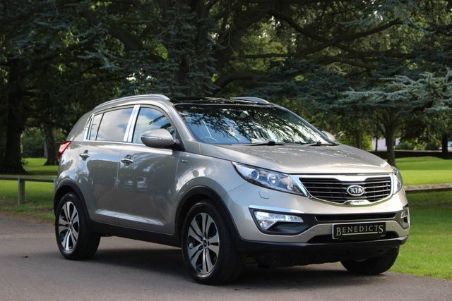 2012 62 Kia Sportage 2.0 CRDI KX-3 SAT NAV 5d AUTO 134 BHP