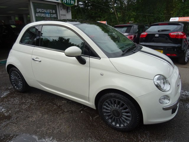 2013 13 Fiat 500 1.2 LOUNGE 3d 69 BHP RACING BUNNY