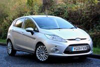 USED 2009 09 FORD FIESTA 1.4 TITANIUM 5d AUTO 96 BHP 1 FORMER KEEPER. SERVICE HISTORY, SERVICED AT 6K 14K 23K 32K 41K 50K
