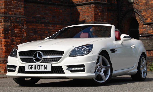 2011 11 Mercedes-Benz Slk 3.5 SLK350 BlueEFFICIENCY AMG Sport 7G-Tronic 2dr
