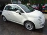 USED 2010 10 FIAT 500 1.2 LOUNGE 3d 69 BHP Low Mileage, Great on fuel! Only &pound;30 Road Tax! 2 x new tyres, Just Serviced & Fiat Service History, NEW MOT, One Previous Owner