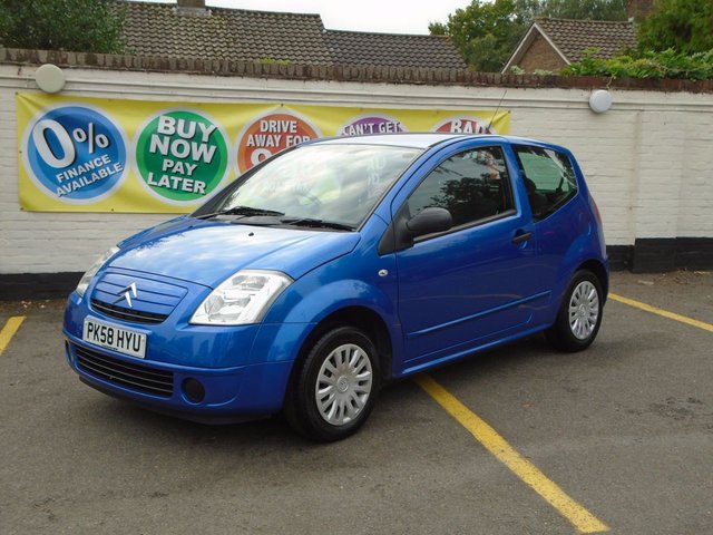 2008 58 Citroen C2 1.4 RHYTHM 3d 73 BHP