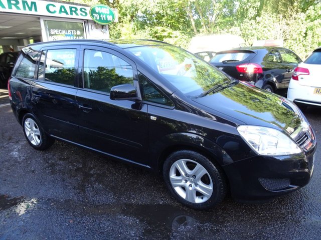 2010 60 Vauxhall Zafira 1.6 EXCLUSIVE 5d 113 BHP