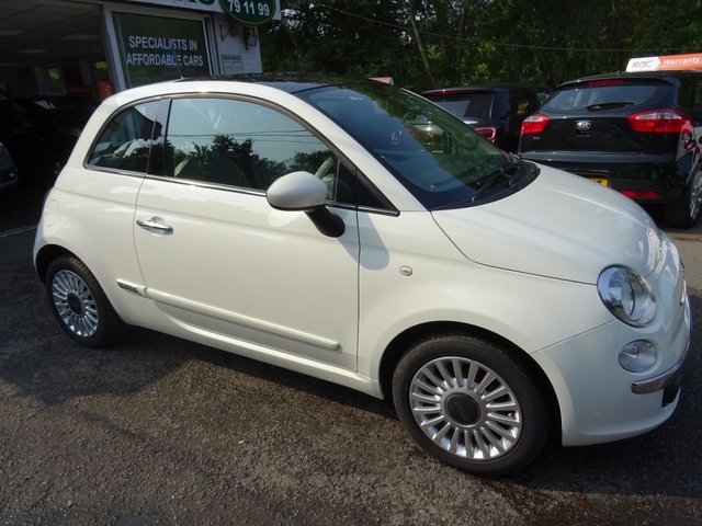 2012 12 Fiat 500 1.2 LOUNGE 3d 69 BHP