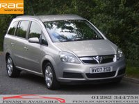 USED 2007 07 VAUXHALL ZAFIRA 1.6 CLUB 16V 5d 103 BHP WEL MAINTAINED BY THE FORMER KEEPERS