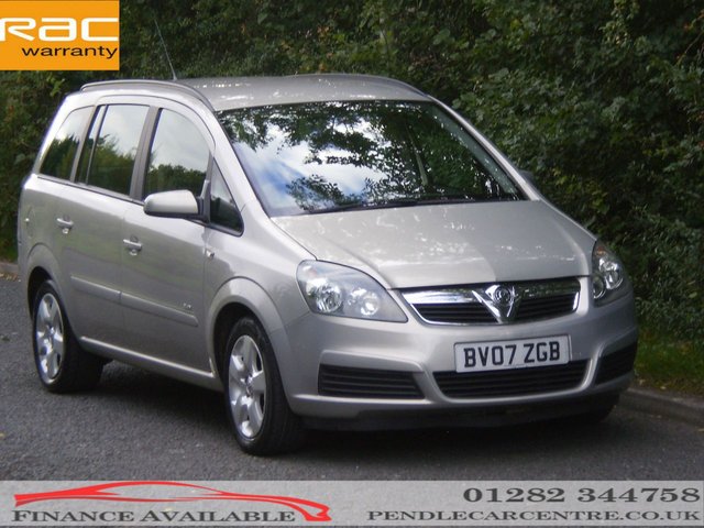 2007 07 Vauxhall Zafira 1.6 CLUB 16V 5d 103 BHP