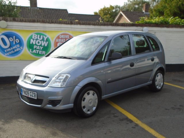 2009 09 Vauxhall Meriva 1.6 LIFE 16V 5d 100 BHP Choice of 3 in stock