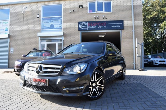 2012 62 Mercedes-Benz C Class 2.1 C220 CDI BLUEEFFICIENCY AMG SPORT PLUS 4d AUTO 168 BHP