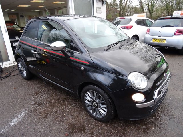 2008 08 Fiat 500 1.4 BYGUCCI 'GUCCI STYLE LOUNGE' 3d 99 BHP