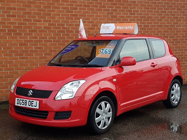 2008 58 Suzuki Swift 1.3 GL  ** FULL MOT **