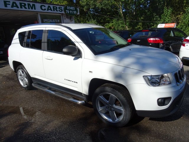 2012 62 Jeep Compass 2.1 CRD LIMITED 4WD 5d 161 BHP