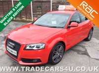 USED 2010 AUDI A3 2.0 TDI QUATTRO 170  S LINE SPECIAL EDITION 5d 168 BHP MASS SPEC BLACK EDITION S LINE QUATTRO