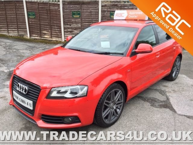2010 Audi A3 2.0 TDI QUATTRO 170  S LINE SPECIAL EDITION 5d 168 BHP