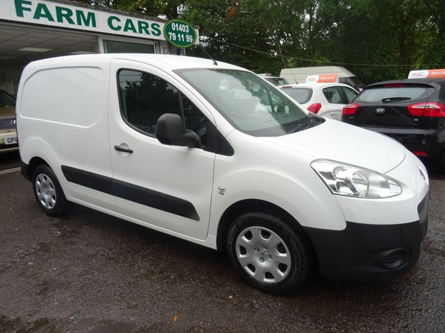 2012 12 Peugeot Partner 1.6 HDI SE L1 625 1d 74 BHP