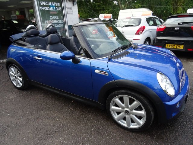 2005 55 MINI Convertible 1.6 COOPER S 2d 168 BHP