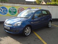 USED 2008 58 FORD FIESTA 1.4 ZETEC BLUE 5d 80 BHP 