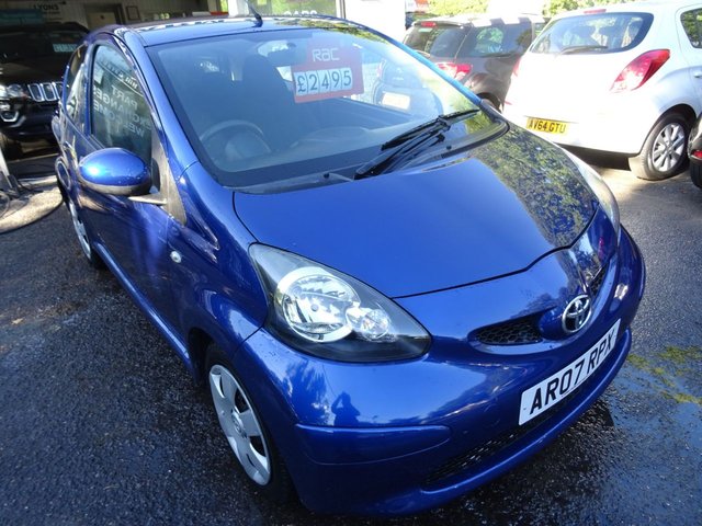 2007 07 Toyota Aygo 1.0 BLUE VVT-I 3d 68 BHP