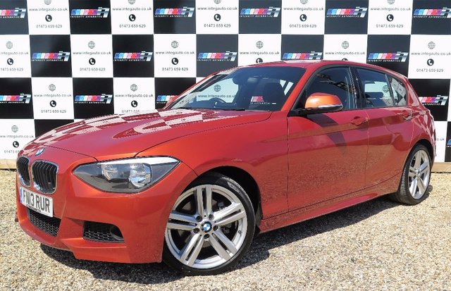 2013 13 BMW 1 Series 2.0 125D M SPORT 5d AUTO 215 BHP