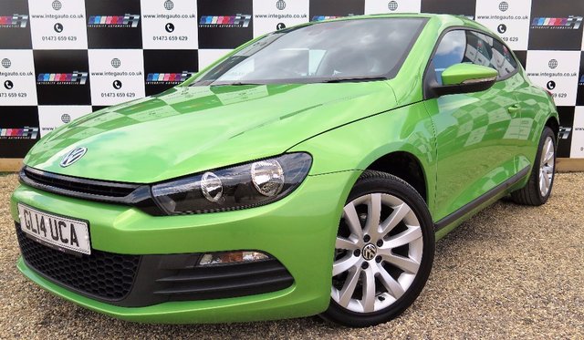 2014 14 Volkswagen Scirocco 2.0 GT TDI BLUEMOTION TECHNOLOGY DSG 2d AUTO 140 BHP