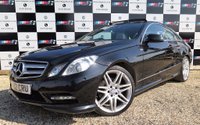 USED 2012 62 MERCEDES-BENZ E CLASS 3.0 E350 CDI BLUEEFFICIENCY SPORT 2d AUTO 265 BHP Pan Roof, NAV, Harman Kardon