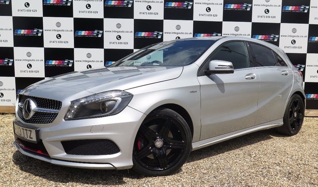 2013 13 Mercedes-Benz A Class 2.0 A250 BLUEEFFICIENCY ENGINEERED BY AMG 5d AUTO 211 BHP